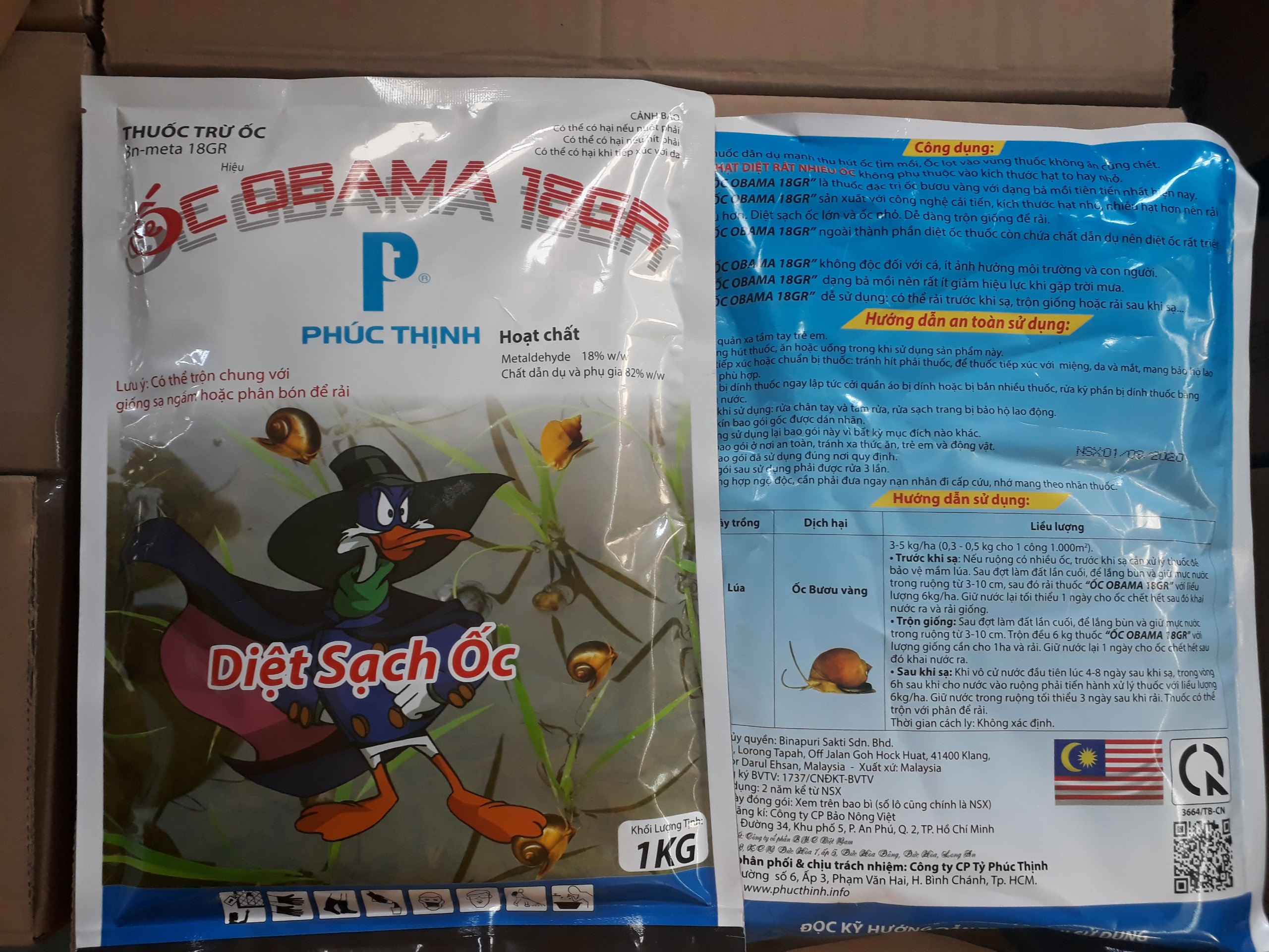 ỐC OBAMA 18GR 